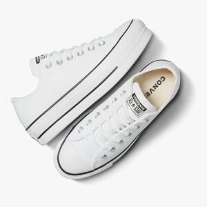 Converse All Star White Low-Top Sneakers